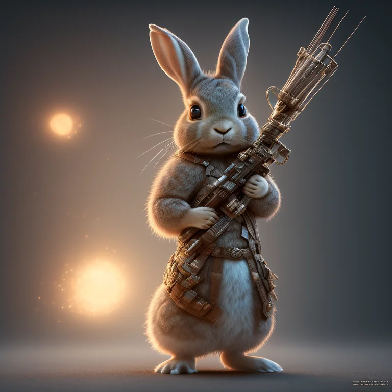 Rabbit,cbzbb,cute, Little, Baby, Beautiful, Fantasy Art, Dev...