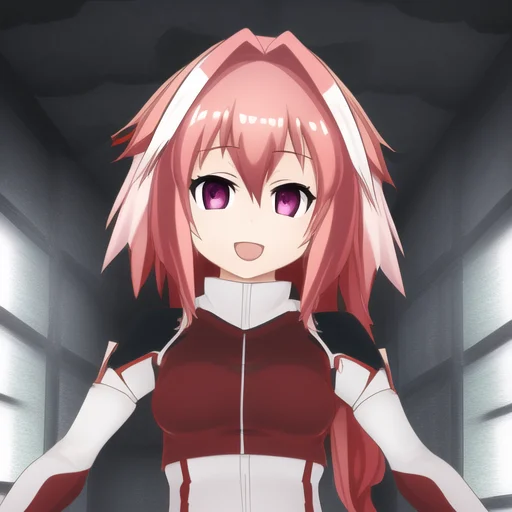 Astolfo, Kf1, Kf1 Style, Flat Shading, 1girl, Solo