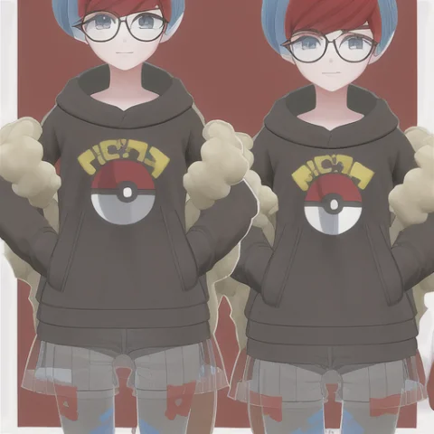 Pokemonpennydan, 1girl,cowboy Shot, Smile, Beanie, Hairclip,... — Stable Diffusion AI Prompt: pokemon_penny_dan, 1girl,cowboy shot, smile, beanie, hairclip, sleeveless shirt,...