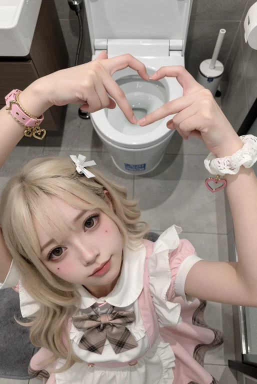 A Photorealistic Smartphone Selfie Captured From A High-angl...