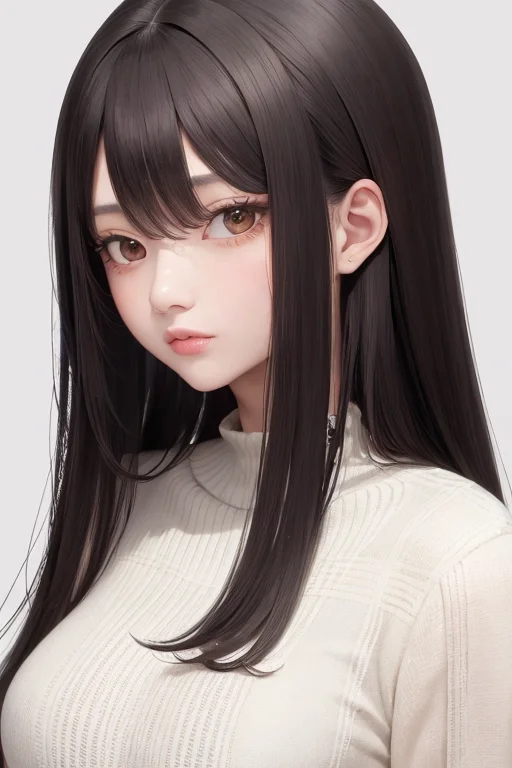 Best Quality, Masterpiece,black Hair, Brown Eyes, Upper Body
