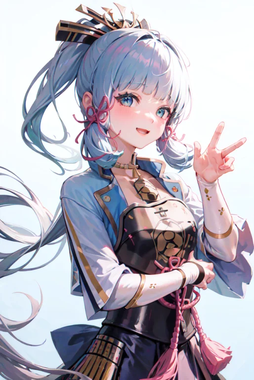 Masterpiece, Highres, Best Quality, 1girl Solo, Kamisatoayak...
