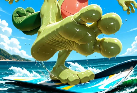 Masterpiece, Best Quality, Treeckopokemon, Creaturepokemon,... — Stable Diffusion AI Prompt: masterpiece, best quality, treecko_(pokemon), creature_((\pokemon\)), solo, no h...