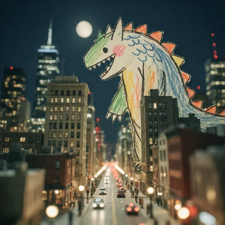 A Whimsical Digital Illustration, A Photorealistic Tilt Shif...