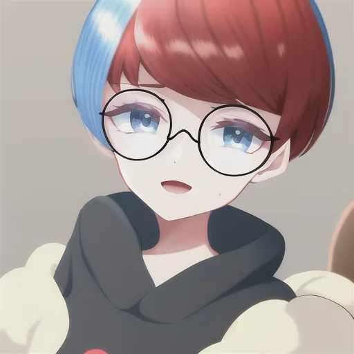 Pokemonpennydan, Smile, Open Mouth, Hairclip, Sleeveless Shi...