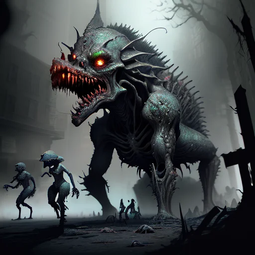 Picture Of Multiple Ghst-3000, Zombie Apocalypse, Army Of Zo...