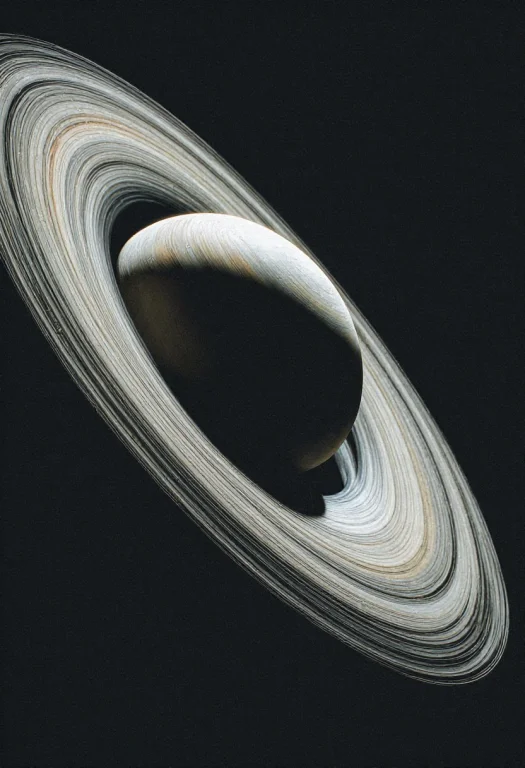 Saturn Amazing Dramatic Dynamic Image