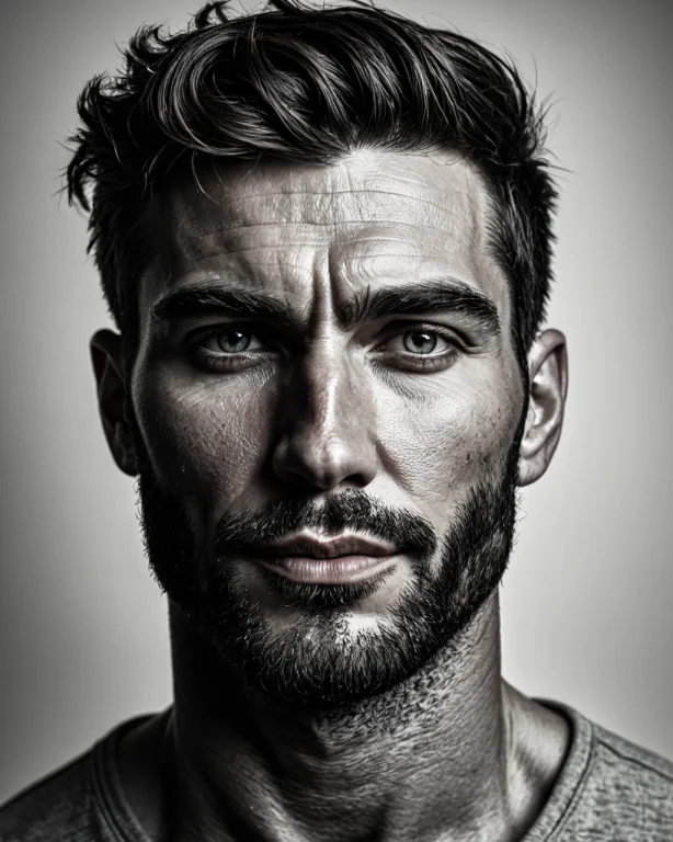 A Portrait Of A Beautiful Man Loramasculinefemininev12