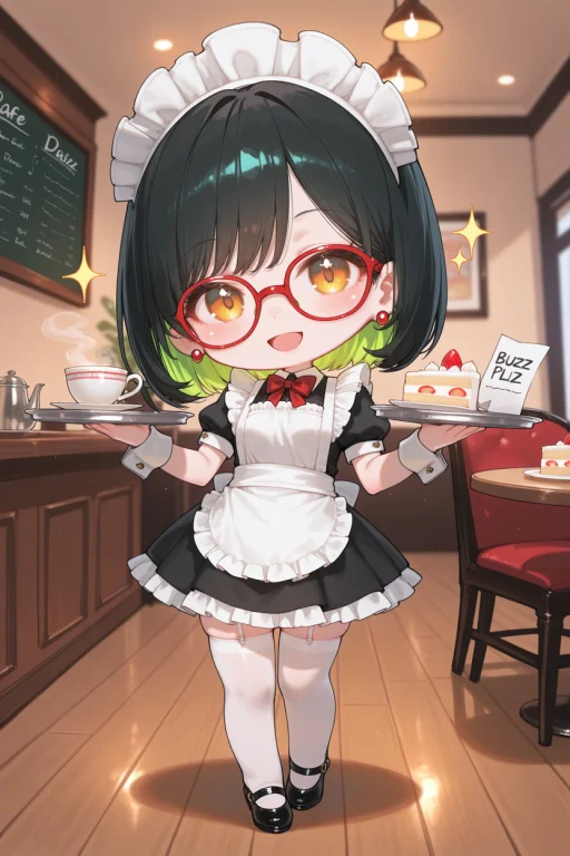 Masterpiece, Best Quality, Sfw, 1girl, Solo, Adult, Chibi, S...