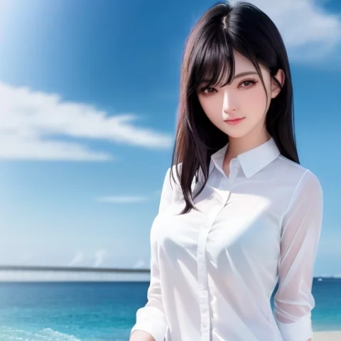 Best Quality, Masterpiece, Realistic1.2, 1 Girl, Black Hair,... — Stable Diffusion AI Prompt: best quality, masterpiece, (realistic:1.2), 1 girl, black hair, dark hair, dark...