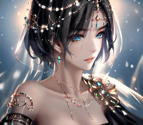 Solo, 8k,sexy1.2, Beautiful Princess,dress,upper Body Portra... — Stable Diffusion AI Prompt: solo, 8k,(sexy:1.2), beautiful princess,dress,upper body portrait of a girlshort...