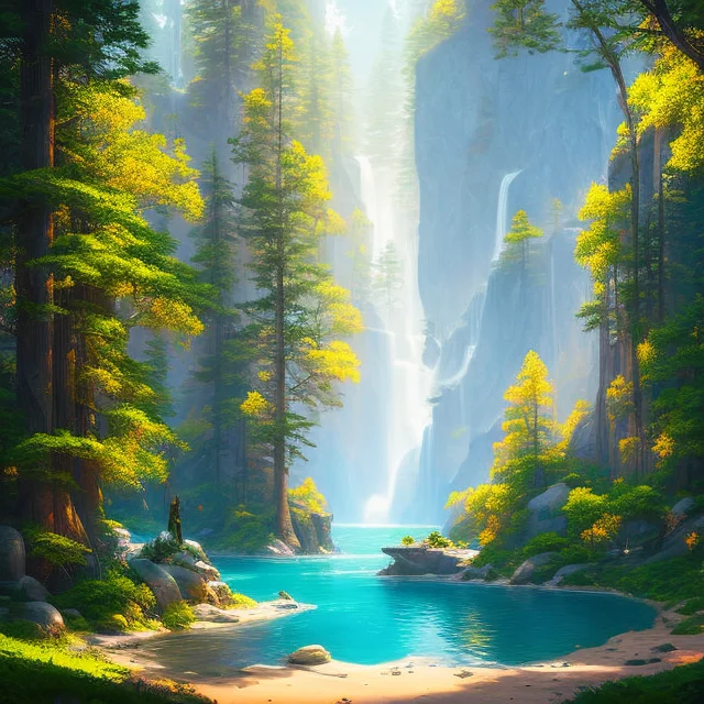 Dgtlv2, A Beautiful Forest Inside A Waterglobe, Dramatic, Ci...