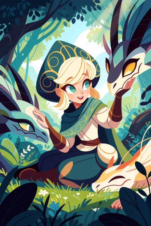 Cris Tales Game Art Style, 2d Hand-drawn Vector Illustration...