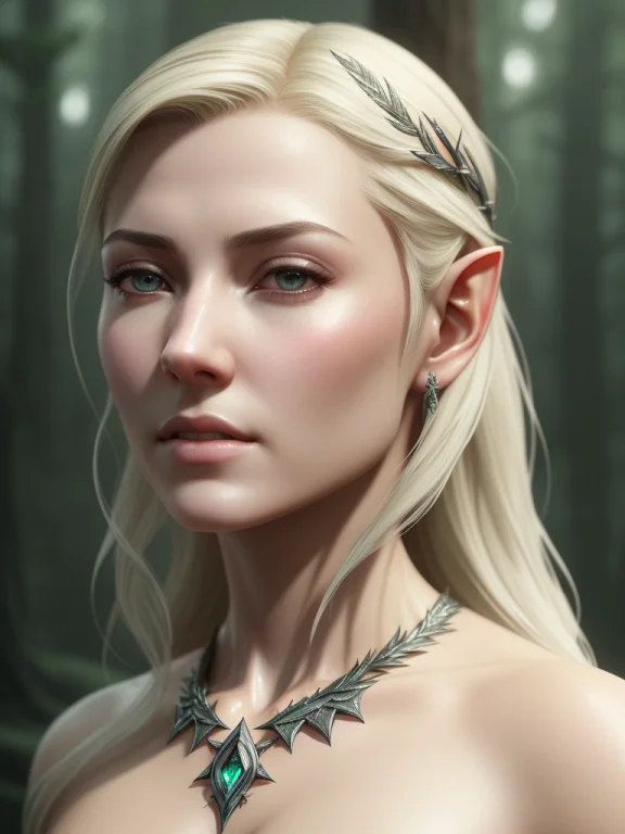 High Detail Raw Color Art, Animation, Sharp Chest, White Ski...