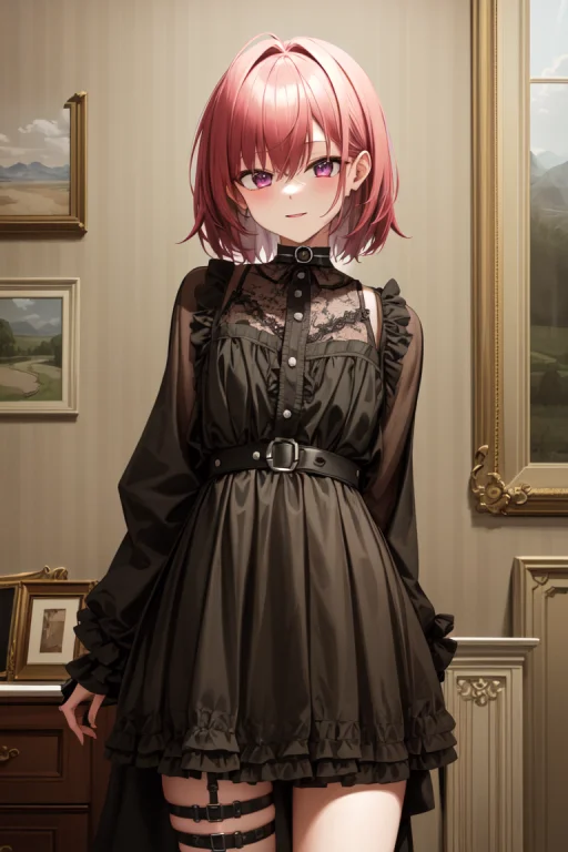 Masterpiece, Bestquality, 1girl, Solo, Goth, Loragothv10.8