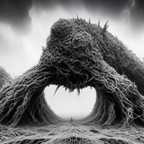 Wide-shot, Action, Massive Scale, Photo Of Twinrealms1 Tenta... — Stable Diffusion AI Prompt: wide-shot, action, massive scale, photo of (TwinRealms:1) (TentacleBeast:1) (Hea...