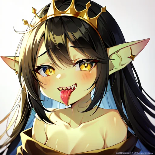 Gobgirlz Wearing King Crown, Nose1.4, Cover,