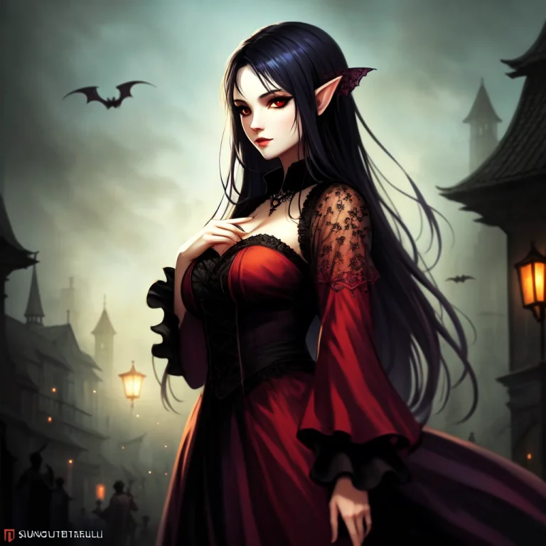 Picture Of A Vmpr, Beautiful Woman1.1, Standing Character