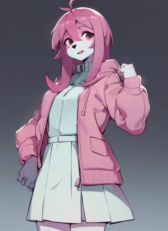 Furry Girl, 1girl, Solo, High Quality, Best Quality, Nazuna...