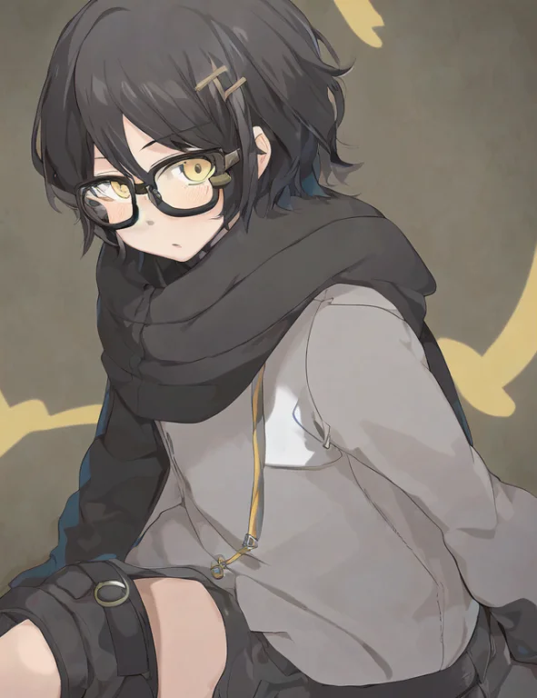 By Kurige, 1boy, Black Hair, Yellow Eyes, Photorealistic, Ph...
