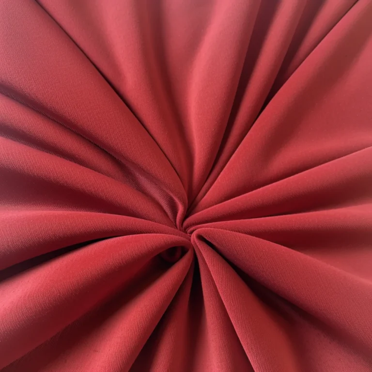 Red Velvet Cloth, Extremely Detailed, Paisley Pattern,