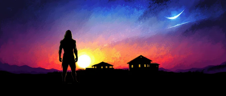 Shadow , Star, Night Detailedbackground1.3 Loraeicov1-000005...