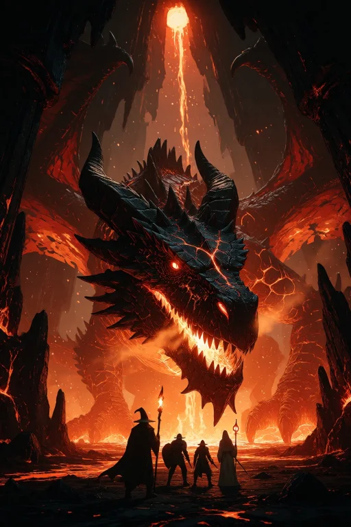 Ta86inkriot, Thin Black Outlines, A Painterly Epic Fantasy I...
