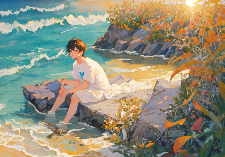 Masterpiece, Best Quality, Ultra-detailed, Illustration, 1bo...
