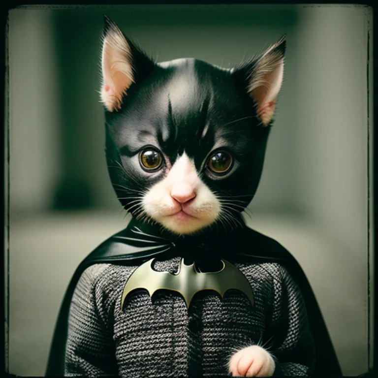 Kittenman1.2  Batman ,