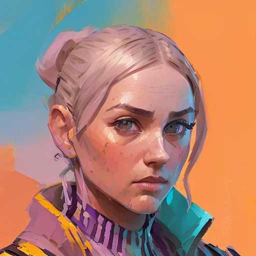 A Colorful Vibrant Painting Of A Dearmas By Craig Mullins, 8...