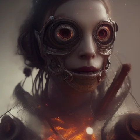 Female, Evaporation, Steam, Smoke, Fog, Mist, Very Thin Cobw... — Stable Diffusion AI Prompt: female, evaporation, steam, smoke, fog, mist, very thin cobweb, net, bubbles, ho...