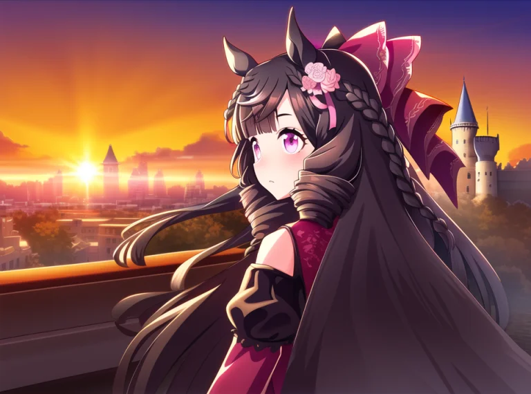 Daiichiruby Concept Art Solo, 1girl, Horse Girl, Travel Phot...