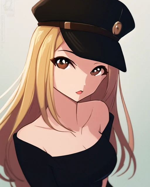 1girl, Solo, Highly Detailed Eyes,brown Eyes, Blonde Hair, L...