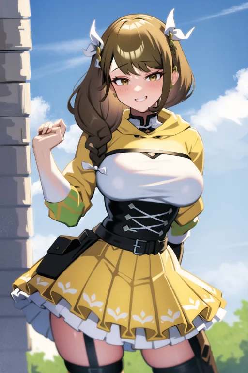 Best Quality, Masterpiece, 1girl Goldmary Fire Emblem, Sassy...