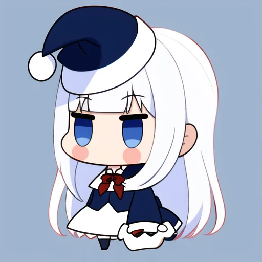 Padorumeme, Black School Uniform, White Shirt, Red Bow, Gray...