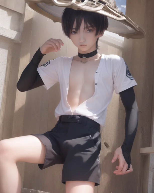 1boy,16 Years Old,city,athletic Body,thin Waist,skinny,cute,...