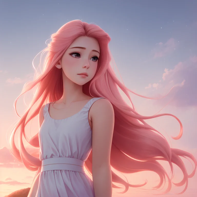 Dreamy, 8k, Photo Shot From Front, Highly-detailed, Girl Wit...