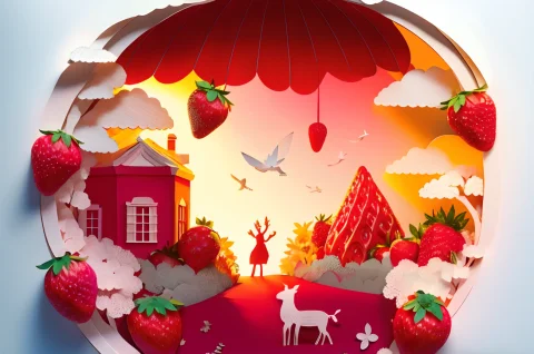 Transparent,strawberry,lora1.2 Shadow — Stable Diffusion AI Prompt: transparent,strawberry, shadow