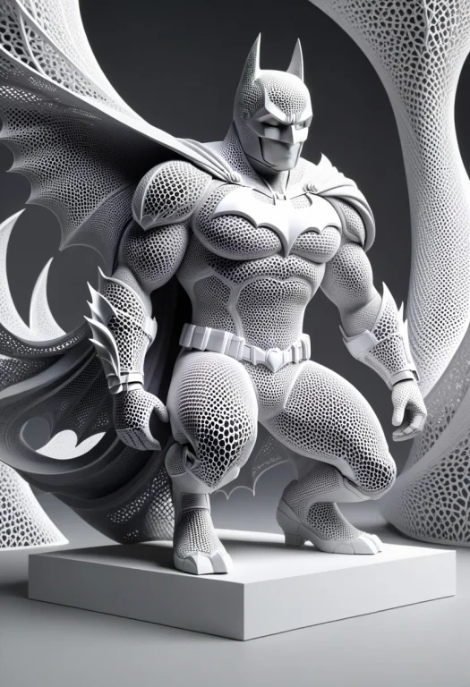 A Heroic Figure Inspired By Batman, Entirely Reimagined As A...
