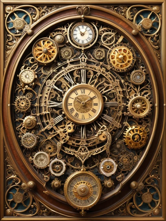 Clockstyle, Loraclockstyle-0000090.2 Snake Made Of Clocks1.3...