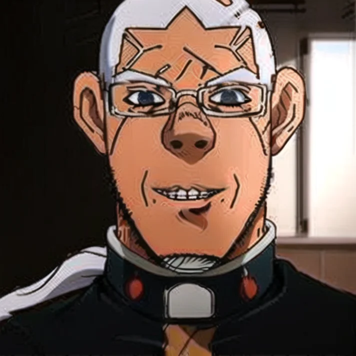 Enrico Pucci, Soyjak, Glasses, Stubble, Smile, Variantimpish...