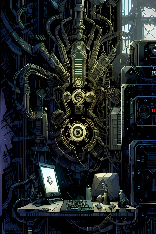 Photo Of A Computer On A Desk Loratarot Card0.8, Dangerous D...