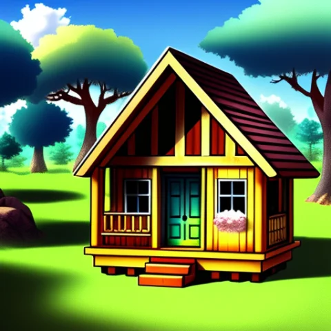 Chibisjstyle1.1 A Cute Little House Abandoned In The Jungle,... — Stable Diffusion AI Prompt: (chibiSJstyle:1.1) A cute little house abandoned in the jungle, trending in arts...