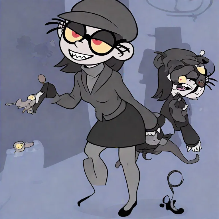 Rica The Rat Queen, Rica, Rat Queen Rica, Grey Skin, Sharp T...