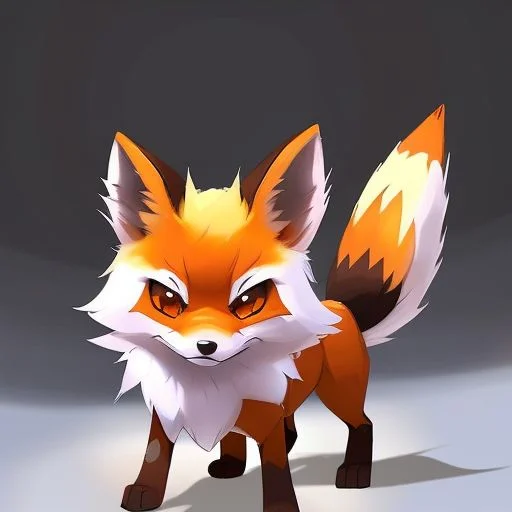 Samdoesarts Style1.3 A Cute Jade Metal1.2 Fox Pokemon With P...