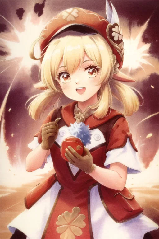 Lorakleegenshinimpact0.7 Klee Genshin Impact, Child, Cute1.1...