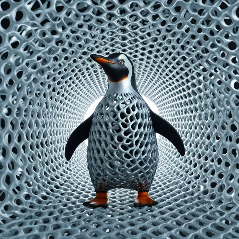 Dynamic Lighting, An Animal, Penguin, Penguin Shaped1.5, Gyr...