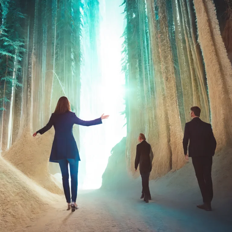 Photo, Pretty Woman Standing A Discovery Of A Way To Travel...