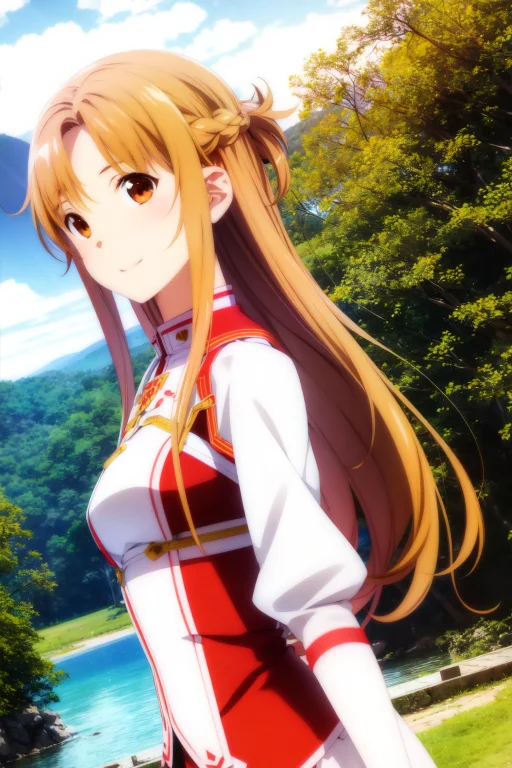 Asuna, Asunasao, 1girl, Fantasy, Highres, Lookingaway, Looki...