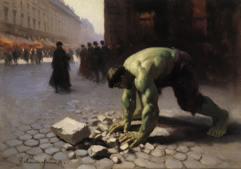 Cinematic Film Still 13. Konstantin Korovin Style Russian Im...